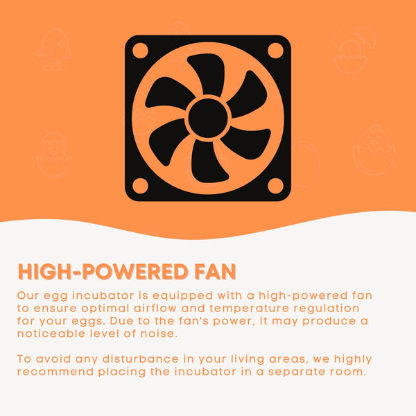 Rooster Farms Electric 32 Egg Incubator + Accessories for Chicken Quail Duck