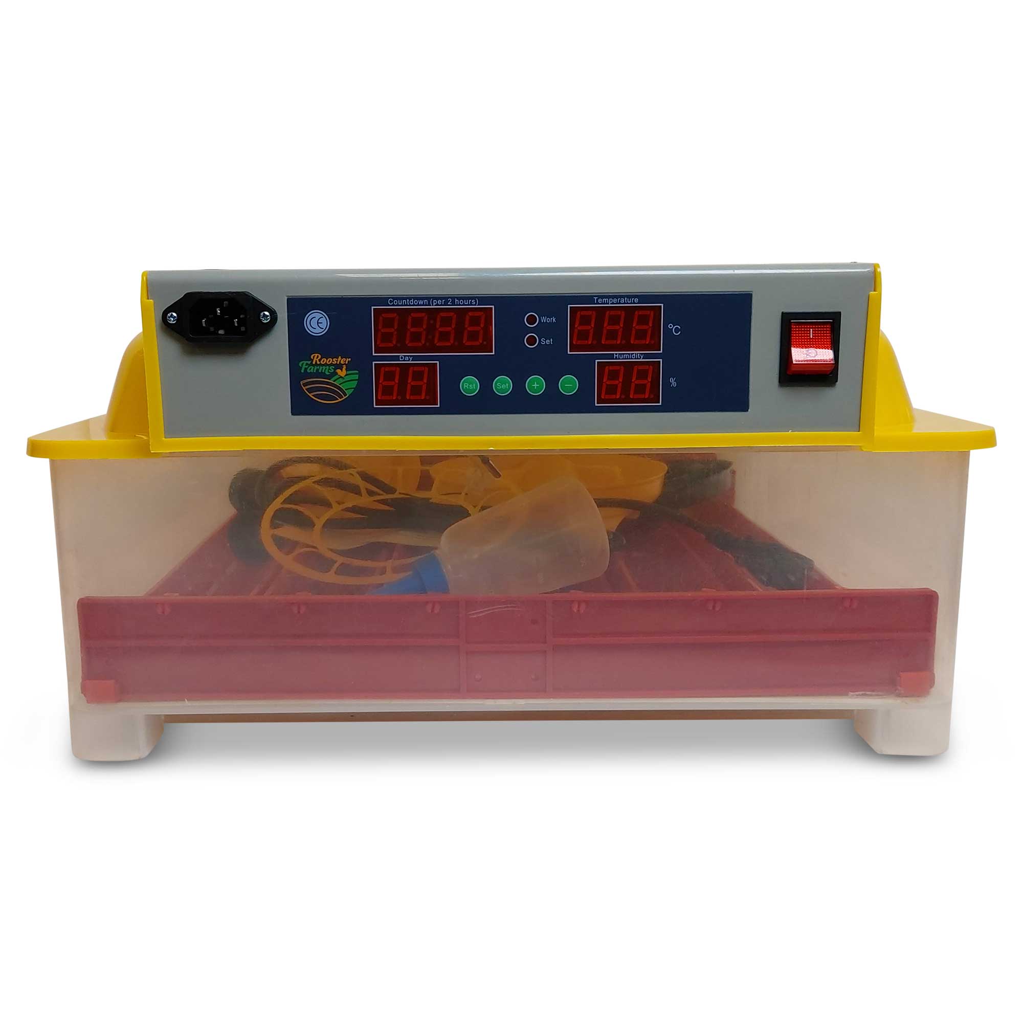 Electric 60 Egg Incubator Turner Drinker Feeder Candler Chicken Turkey Quail Duck