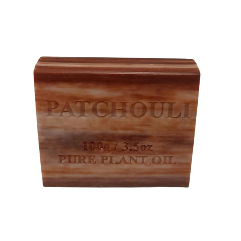 100x 100g Patchouli Plant Oil Soap Bars Natural Triple Milled Australian