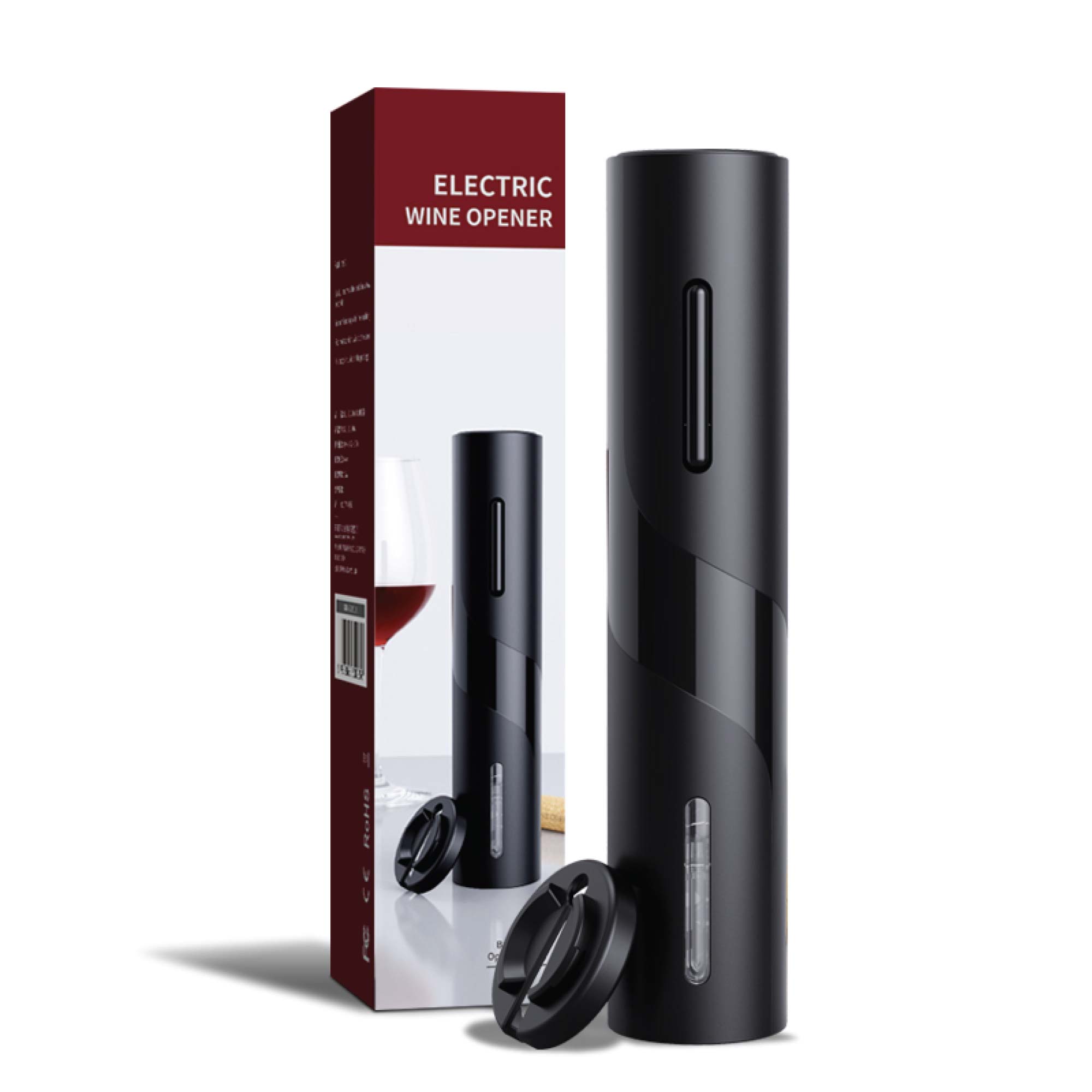 Electric Wine Bottle Opener Tool Automatic Cordless Corkscrew Foil Cutter