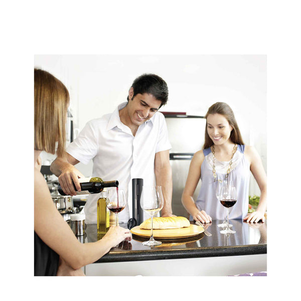 Electric Wine Bottle Opener Tool Automatic Cordless Corkscrew Foil Cutter