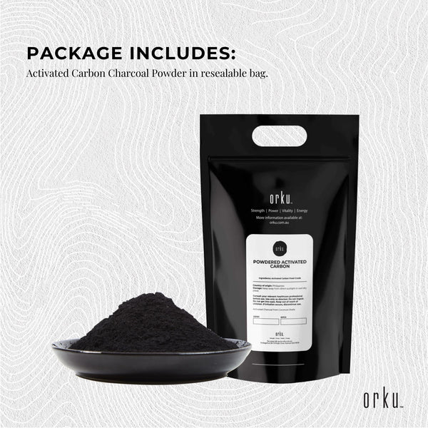 Orku Granular Activated Carbon GAC Coconut Shell Charcoal Water Filtering 10kg