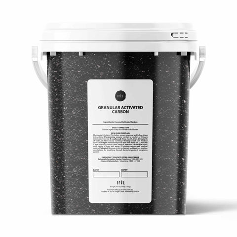 Orku Granular Activated Carbon GAC Coconut Shell Charcoal Water Filtering 600g