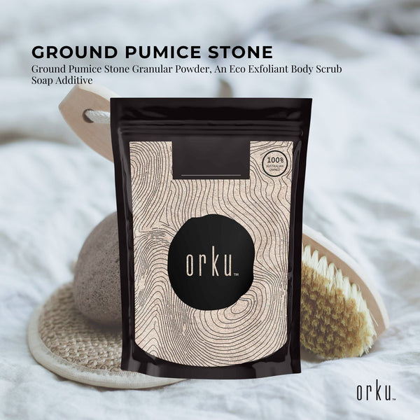 Ground Pumice Stone Granular Powder Exfoliant Body Scrub Soap Additive 1kg