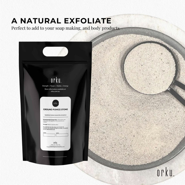 Ground Pumice Stone Granular Powder Exfoliant Body Scrub Soap Additive 5kg
