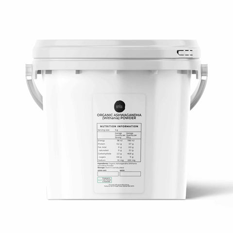 Orku Organic Ashwagandha Withania Somnifera Root Powder Herb Supplement 2.5kg