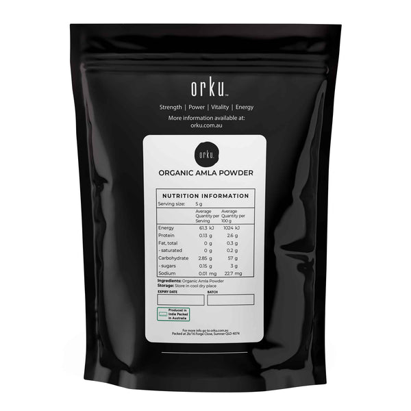 Orku Organic Amla Indian Gooseberry Emblica Officinalis Powder Supplement 2kg
