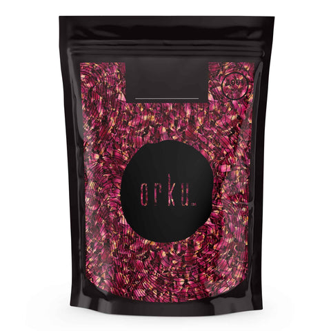 Orku Organic Dried Red Rose Rosa Centifolia Petals Wedding Confetti 50g