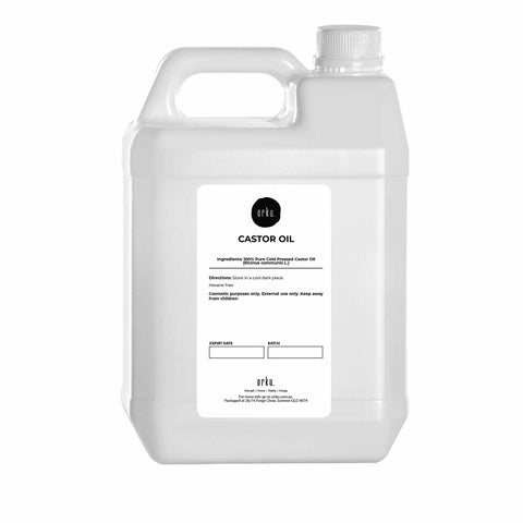 5L Castor Oil - Hexane Free Cold Pressed