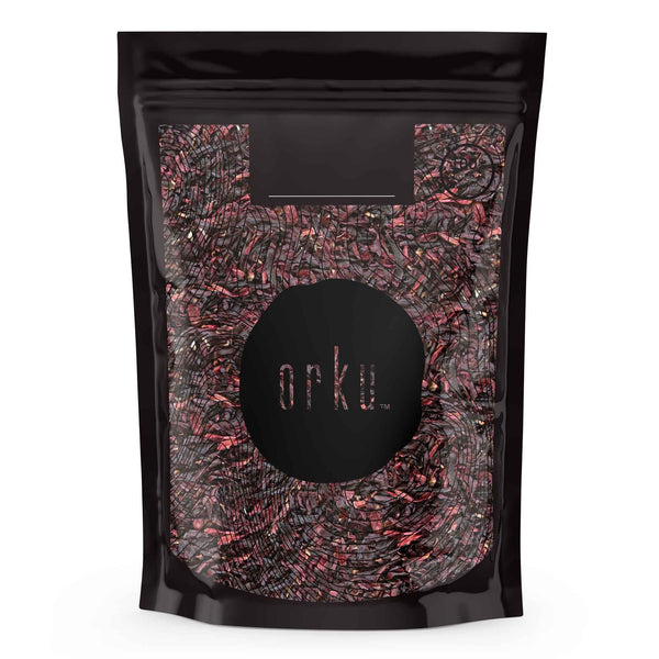 Orku Organic Hibiscus Rosella Flower Crushed Dried Herbal Tea Supplement 250g