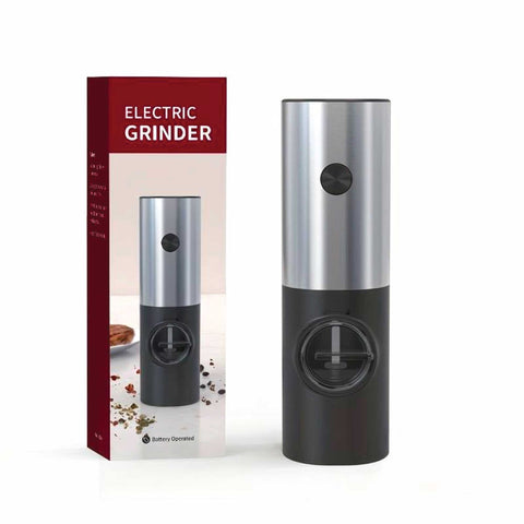 Kitchee Salt Pepper Grinder One Press Battery Operated Shaker Mill 70ml