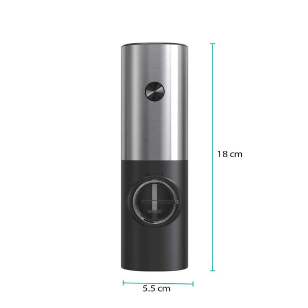 Kitchee Salt Pepper Grinder One Press Battery Operated Shaker Mill 70ml