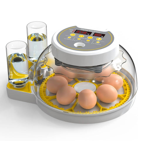 Electric Battery Backup 8 + 18 Egg Incubator Turner Candler Chicken Turkey Quail Duck