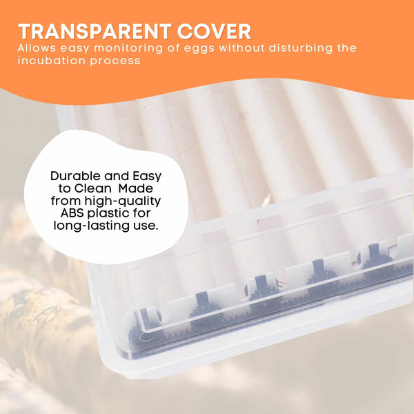 48 Egg Incubator Automatic Electric Digital Turning Chicken Quail Duck Hatching