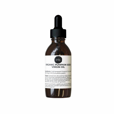 Orku Organic Pumpkin Seed Oil Virgin Cold Pressed Organic Cosmetic Grade 25ml