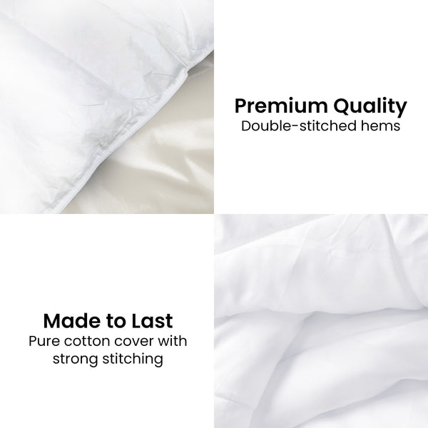 Laura Hill 500GSM Duck Down Feather Quilt Duvet Doona Queen