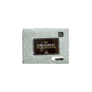 Fieldcrest Mandala Reversible Quilt Doona Duvet Cover Silver Grey King