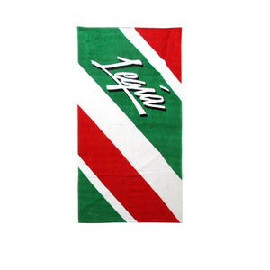 Velour Cotton Printed Beach Towel 70 x 140cm Legia