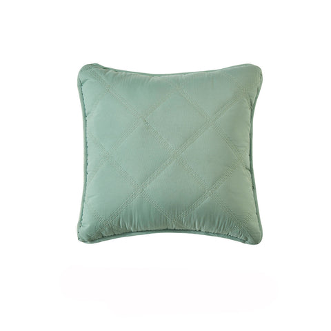Bianca Barclay Coordinate Square Filled Cushion Olive Green 43cm
