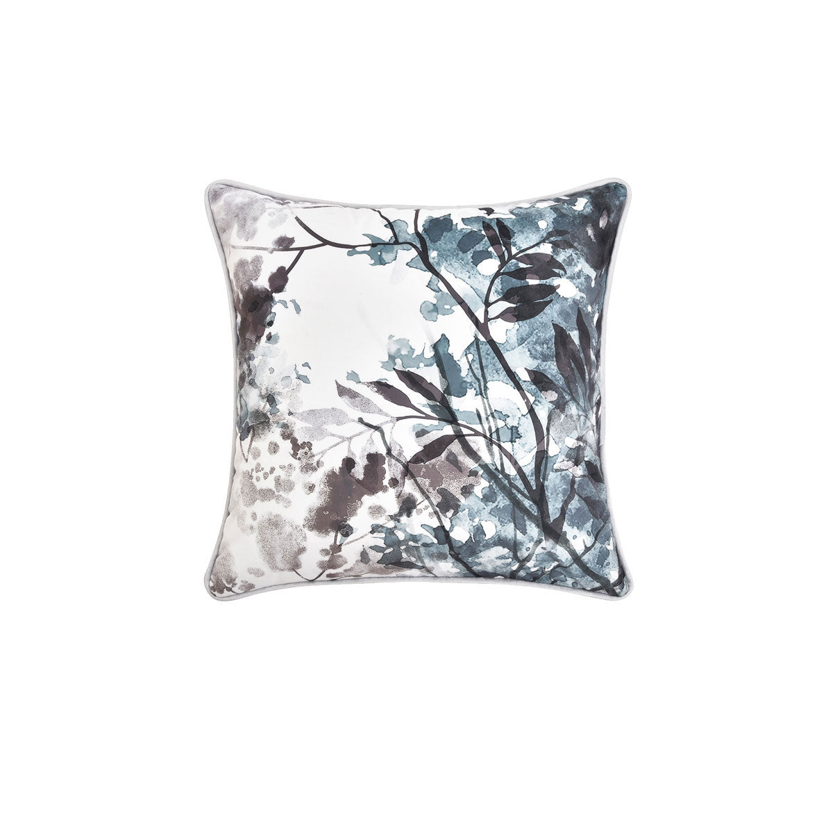 Bianca Sherbrooke Trees Square Filled Cushion White 43cm