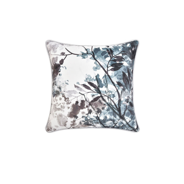 Bianca Sherbrooke Trees Square Filled Cushion White 43cm