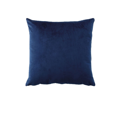 Bianca Vivid Coordinate Velvet Indigo Square Cushion 43cm