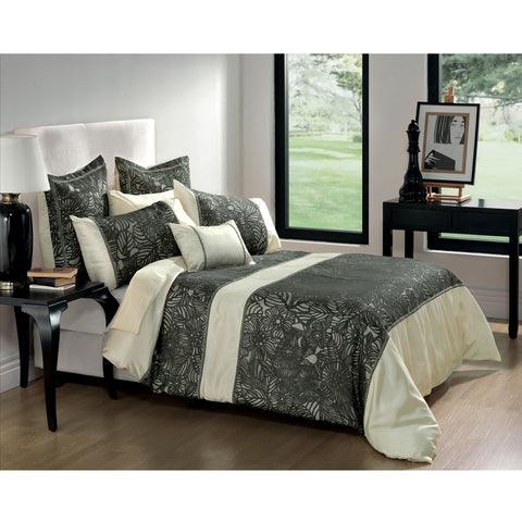 Bianca Lilyfield Organza Quilt Doona Duvet Cover Ivory Queen