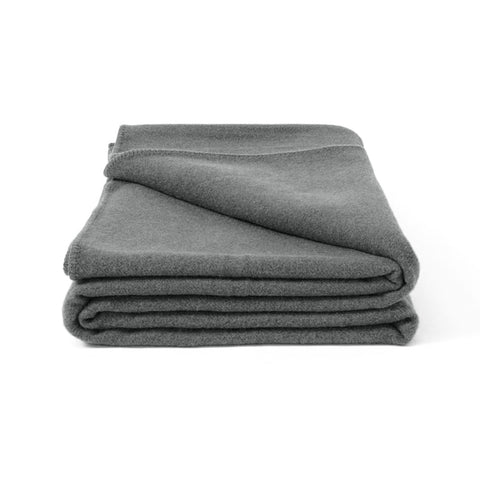 Laconia 400GSM Australian Pure Wool Blanket Grey Super King