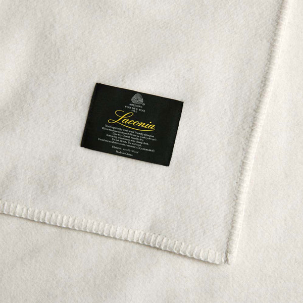Laconia 400GSM Australian Pure Wool Blanket Natural King