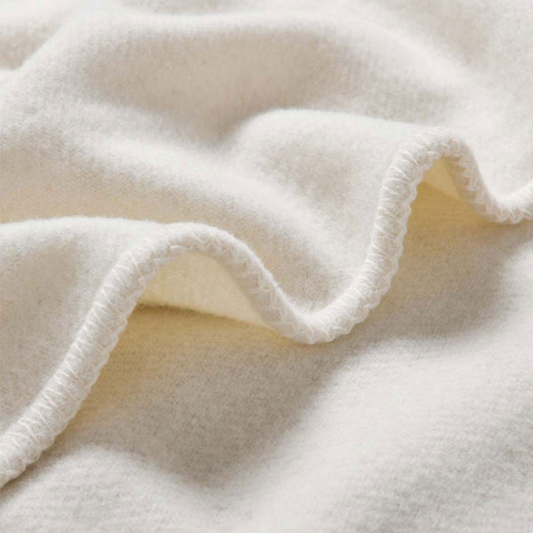 Laconia 400GSM Australian Pure Wool Blanket Natural Queen