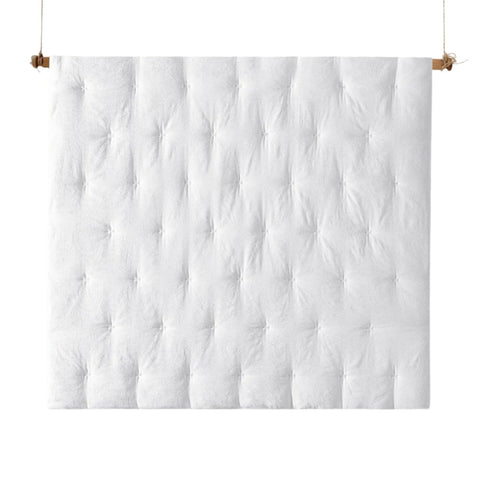 Accessorize Elma Jacquard Beadspread Comforter Coverlet White Queen