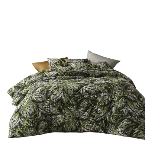 Accessorize 3 Pce Styx Foliage Green Bedspread Coverlet Comforter Set King