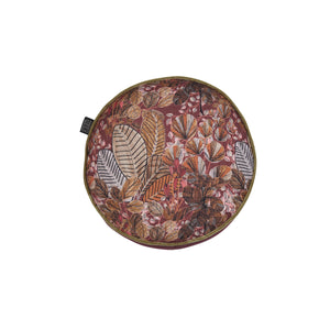 KAAT Amsterdam Asa Botanical Floral Multicoloured Round Filled Cushion 40cm