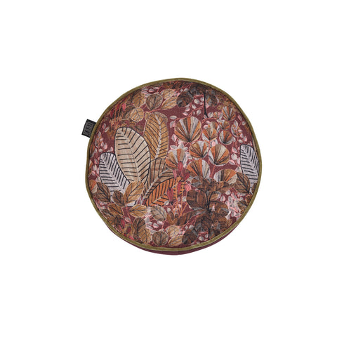 KAAT Amsterdam Asa Botanical Floral Multicoloured Round Filled Cushion 40cm