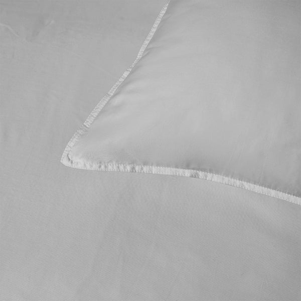 Accessorize 400TC Bamboo Cotton Quilt Doona Duvet Cover Grey King