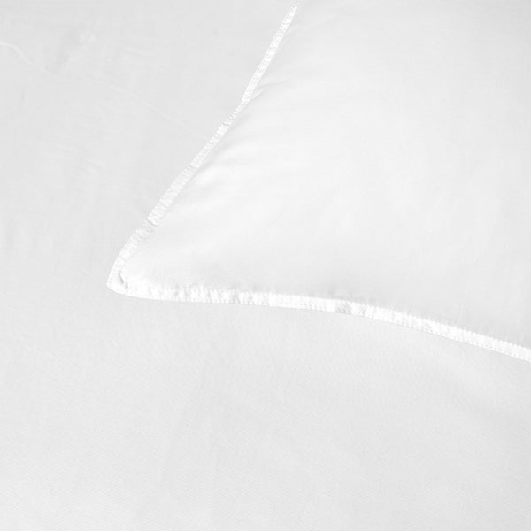 Accessorize 400TC Bamboo Cotton Quilt Doona Duvet Cover White King