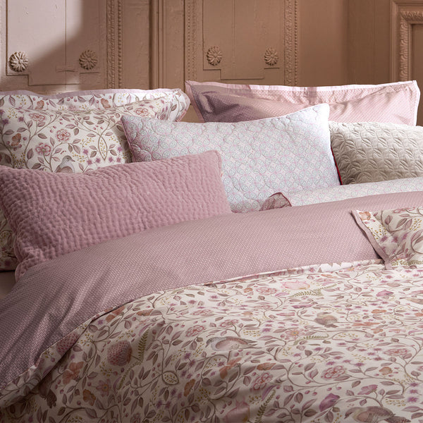 PIP Studio Garden of Dove Cotton Quilt Doona Duvet Cover Off White Super King