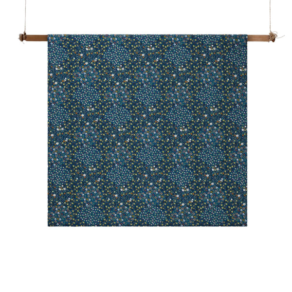 Accessorize Lisa Floral Washed Cotton Quilt Doona Duvet Cover Teal Blue King