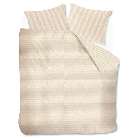 Bedding House Summer Seersucker Cotton Quilt Doona Duvet Cover Sand King