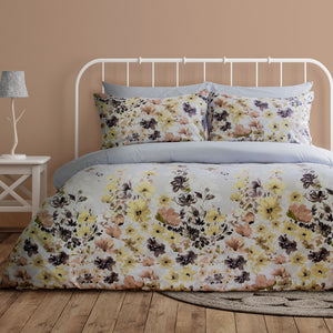 Ardor Gracie Printed Floral Quilt Doona Duvet Cover Set King