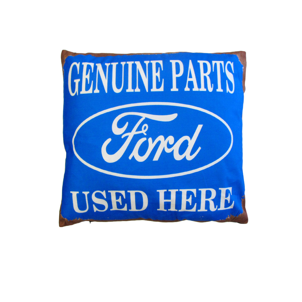 Ford Genuine Parts Retro Square Filled Cushion 40cm