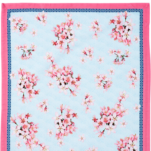Ashdene Set of 2 Cherry Blossom Cotton Kitchen Tea Towels 50 x 70cm