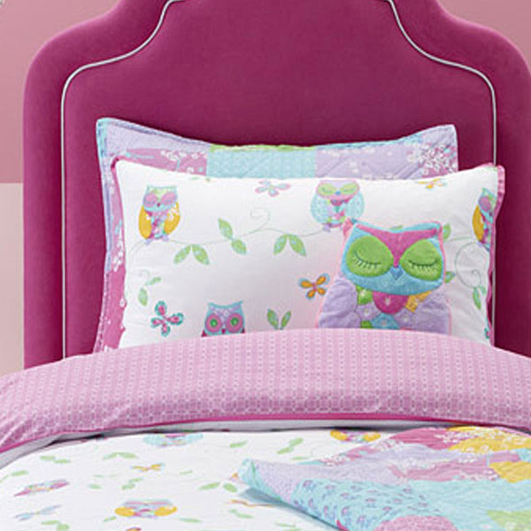 Jiggle & Giggle Owl Song Kids Nursery Quilt Doona Duvet Cover Set Double