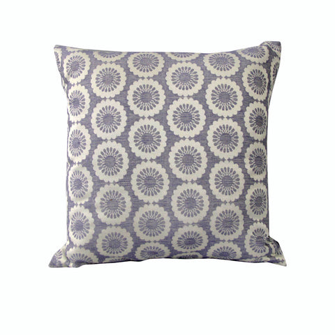 Rapee Meadow Floral Square Filled Cushion Lilac 43cm
