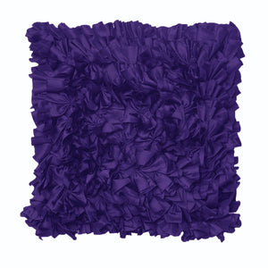 Rapee Morocco Can Can Ruffled Filled Cushion Cobalt Blue 43cm