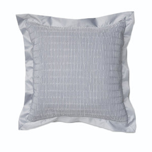 Rapee Morocco Quilted Square Filled Cushion Silver Grey 43cm