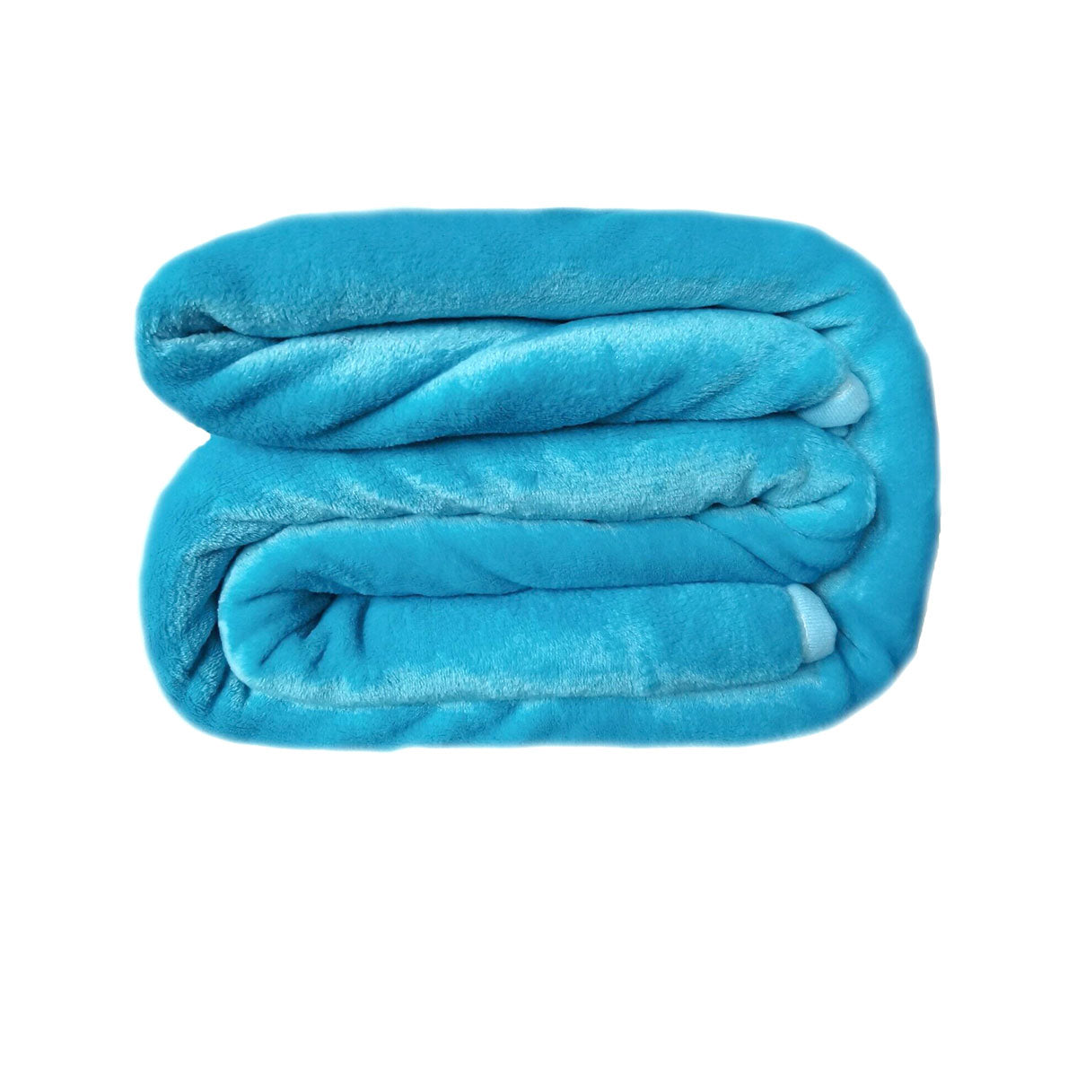 NuSea 2 Ply 550gsm Mink Blanket Throw Rug Queen / King 220 x 240cm Aqua