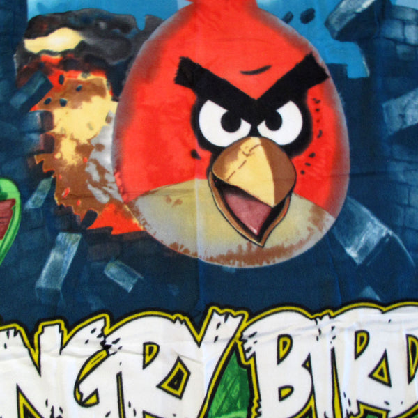 Angry Birds Printed Polar Fleece Blanket Throw Rug 130 x 160cm