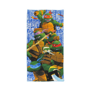 Teenage Mutant Ninja Turtles Printed Microfibre Beach Towel 70 x 137 cm