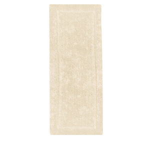 Absolute Cotton Axel 1900gsm Cotton Bath Runner Mat 55 x 150cm Vanilla